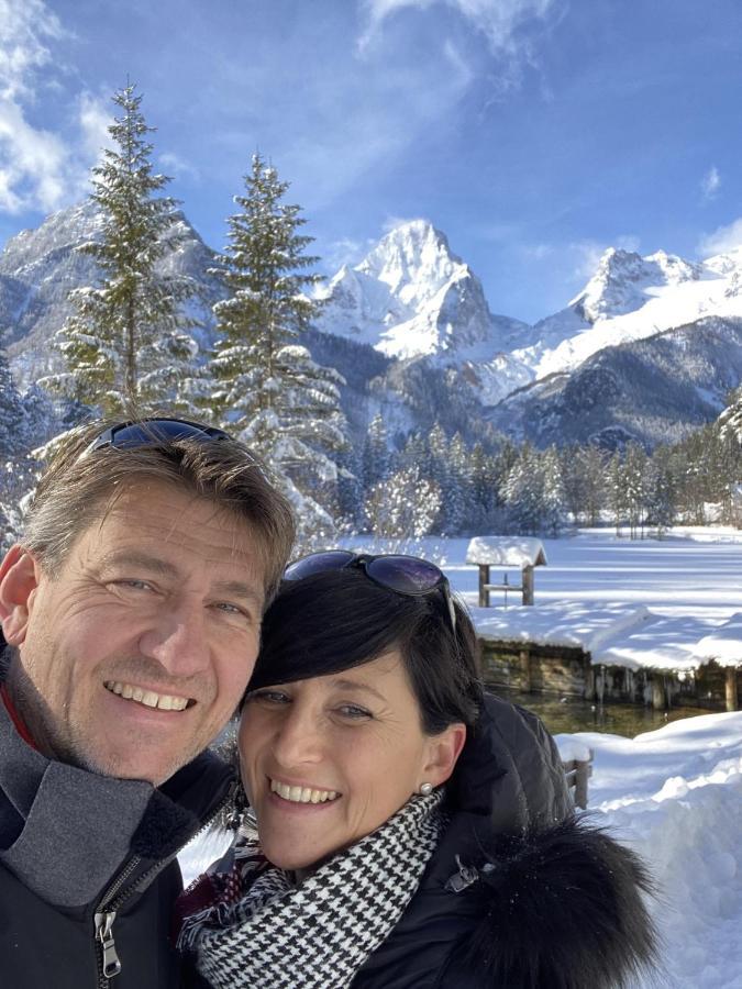 Chalet Am Weissenbach Hinterstoder Bagian luar foto