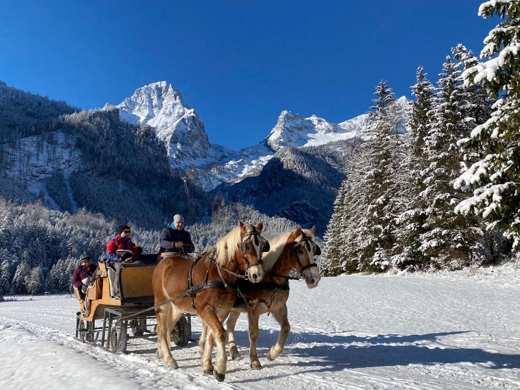 Chalet Am Weissenbach Hinterstoder Bagian luar foto